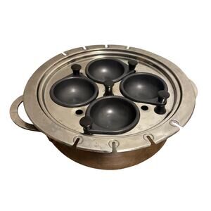 Cuisine Cookware Command Performance Egg Poacher Set 18/10 Stainless Steel